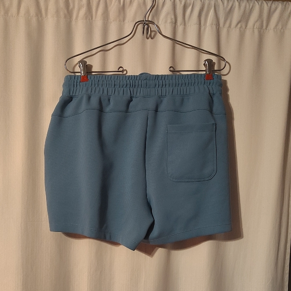 Mondetta Women's Athletic Blue Shorts - Picture 2 of 3